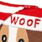 Glitzhome&#xAE; Hooked 3D Woof Throw Pillow